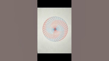Beautiful pattern #shorts #art #spirograph #drawing #calming #relaxing #satisfying #asmr #ytshorts