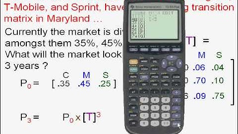 State Vectors & Regular Markov Chains
