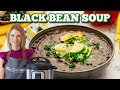 Instant Pot Black Bean Soup with Dried Beans (Cheap, Easy, &amp; Flavorful!)