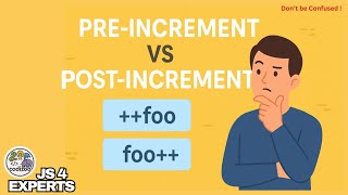 28 pre increment vs post increment