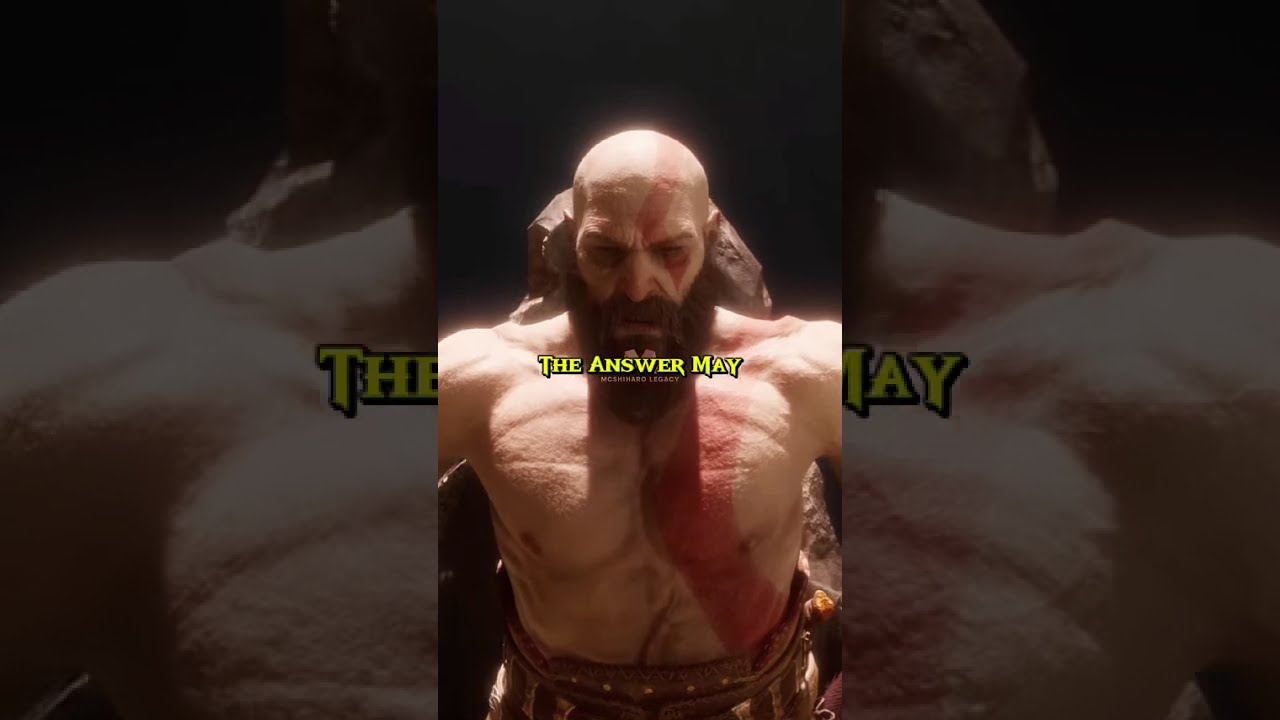 The Only Being Who Can Kill Kratos Shorts Godofwar