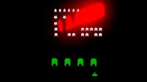 Space Invaders animation