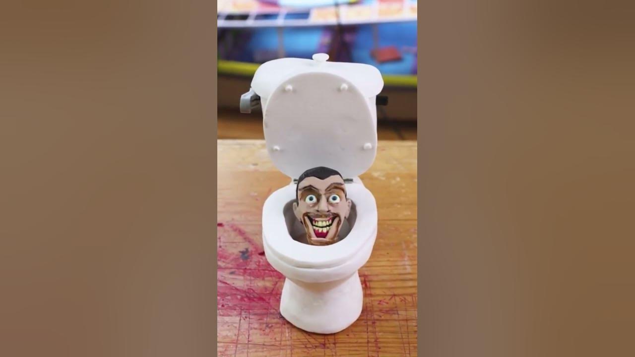 skibidi toilet as claymation 