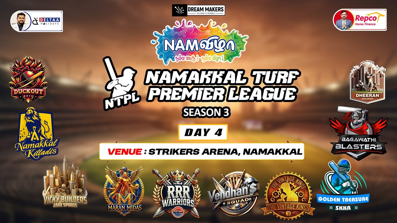 NTPL SEASON 3 | DAY 4 | LIVE STREAMING