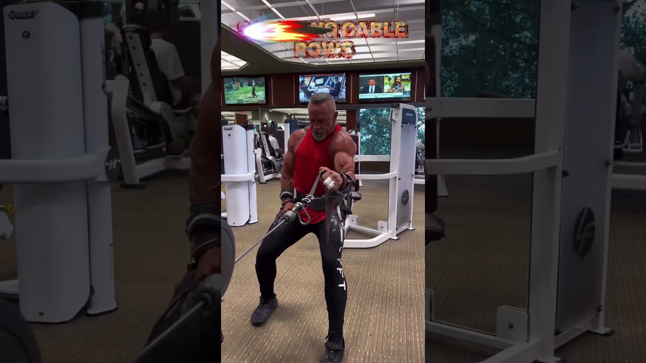 BACK ONE ARM STANDING TABLE ROWS #workout #muscle #motivation #exercise
