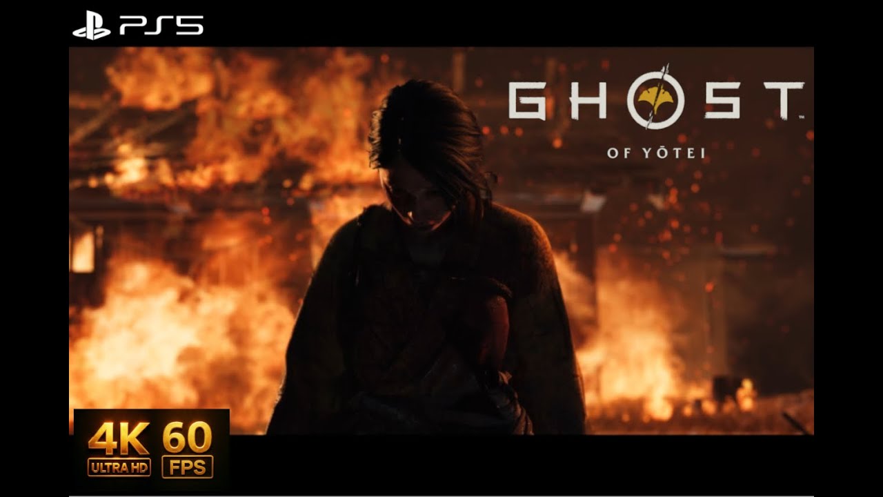 Ghost of Yōtei Gameplay – Opening Scene & First Boss Fight (Killing Snake + Intro) | 4k 60FPS | PS5