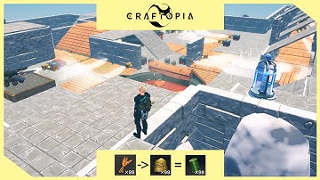 Craftopia - ( * not working) Automated Wheat Farm, Wheat Flour production to make Bioethanol