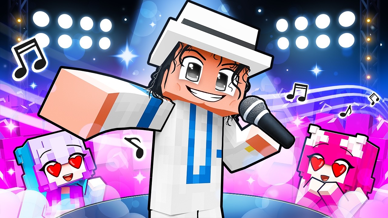 Reborn as MICHAEL JACKSON in Minecraft!