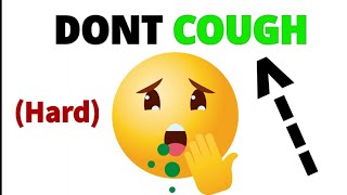 Don't Cough while watching this video...