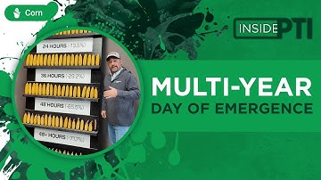 InsidePTI | Multi-Year Day of Emergence Study Results ‣ Corn