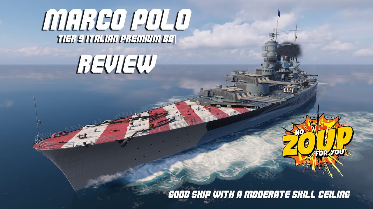 Tanzania Verblinding meerderheid World of Warships Marco Polo Tier 9 Premium Italian Battleship Review -  YouTube