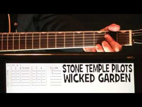 Stone Temple Pilots Wicked Garden Guitar Tab Chords Lesson Youtube