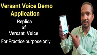 Best Application for Versant Voice Practice, Replica of Versant voice, Practice App #Rajshekarvision screenshot 1