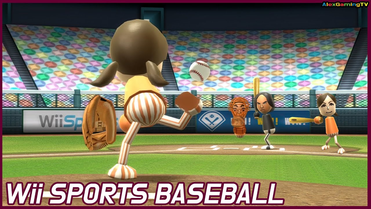 Wii 스포츠 야구 플레이 영상 7 (Wii Sports Baseball Gameplay ) Test Texture Packs