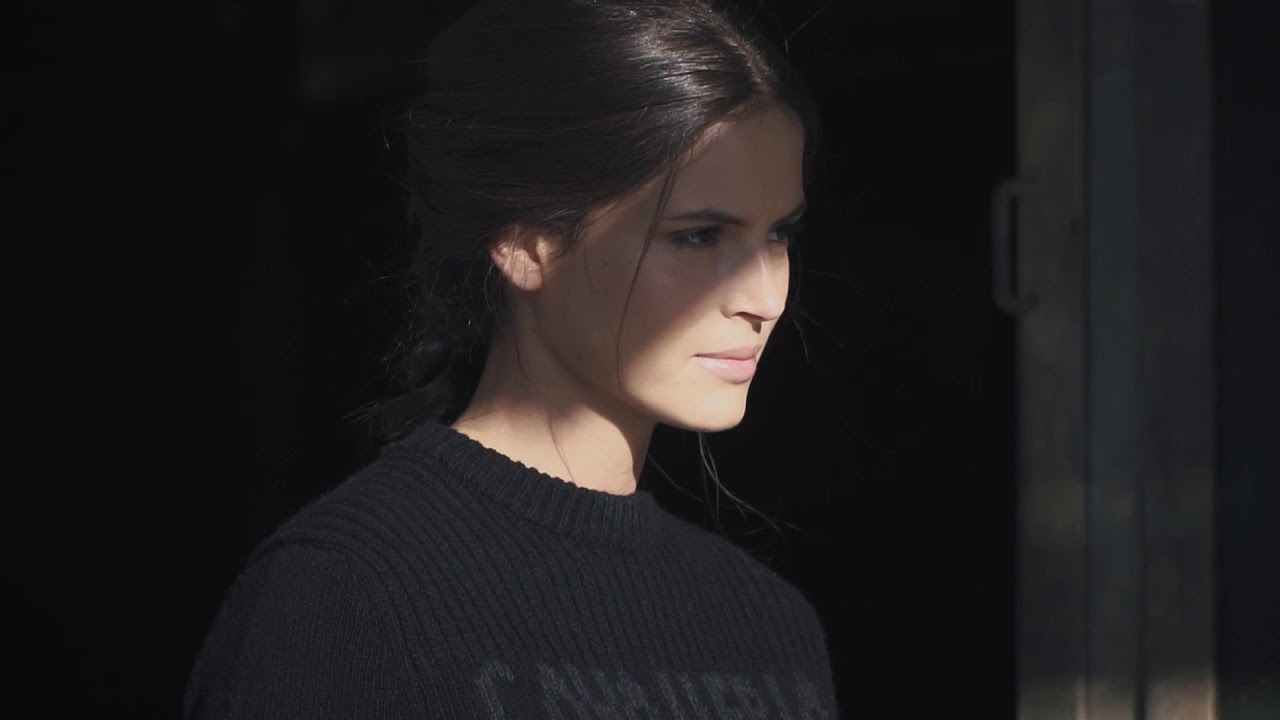 Crew Neck Rib Stitch Sweater