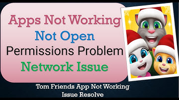 How to Fix Tom Friends App Not Working | Not Open