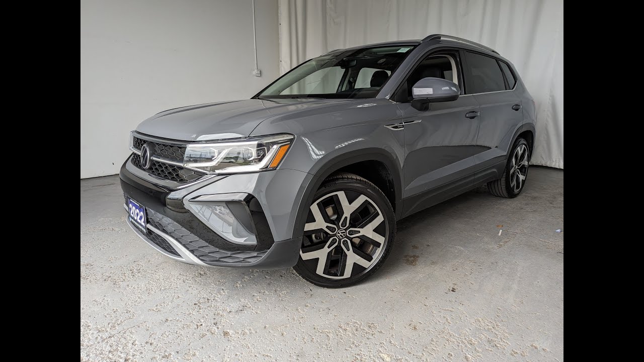 Certified PreOwned 2022 Volkswagen Taos Highline P19PA333 YouTube