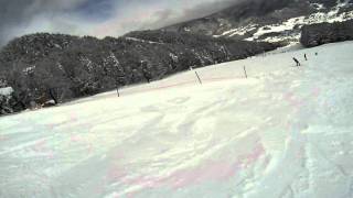 20120107  やまびこの丘スキー場（高井富士へ）