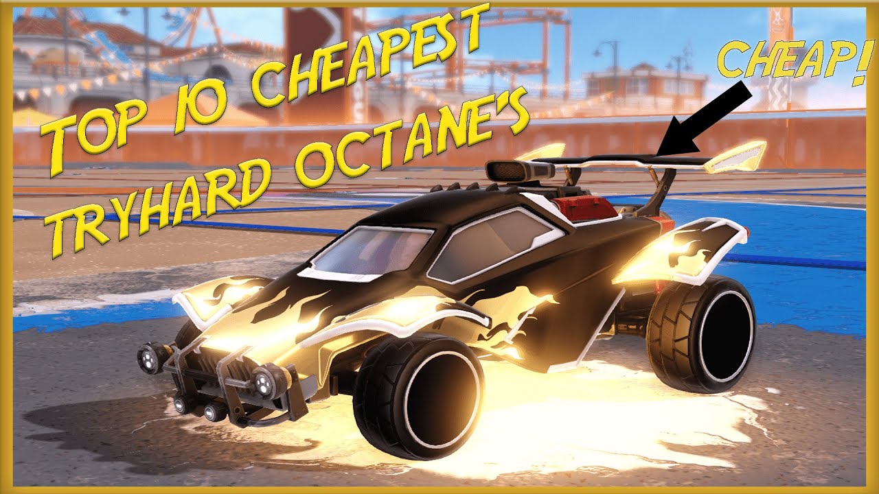 10 CHEAP Try Hard Car Designs in Rocket League YouTube
