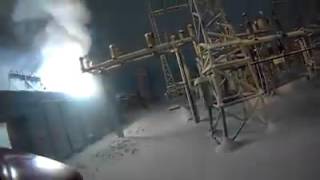 put the fire out with snow