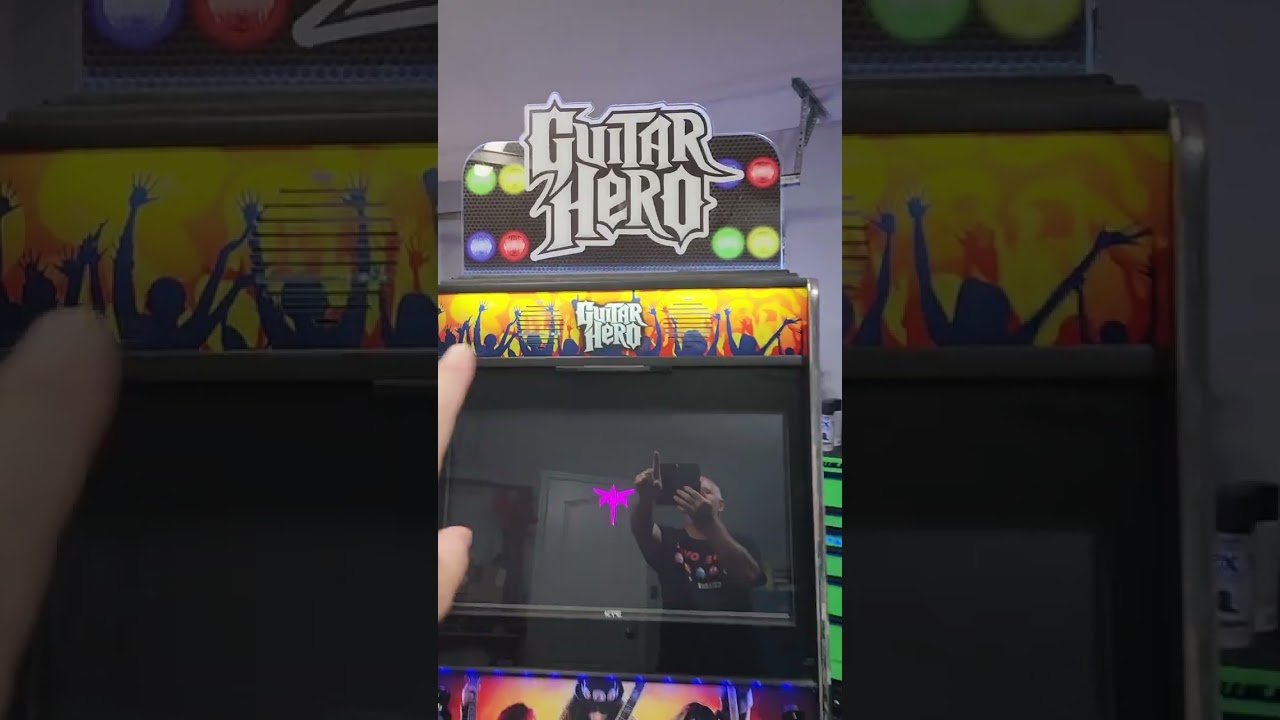 Full Size Guitar Hero Arcade Cabinet