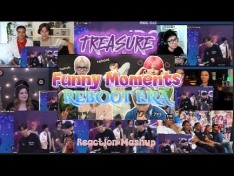 Treasure funny moments [REBOOT ERA] | Reaction Mashup