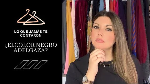 ¿Por qué el negro adelgaza?