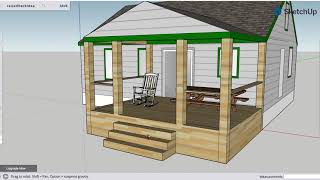 SketchUp: Patio Planning