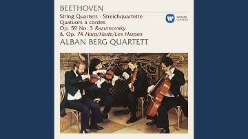 String Quartet No. 10 in E-Flat Major, Op. 74 "Harp": I. Poco adagio - Allegro