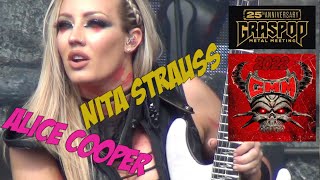 Alice Cooper - Nita Strauss - Graspop 2022