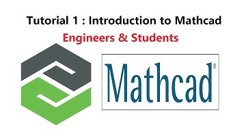 Tutorial 1: Introduction to Mathcad