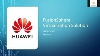 Webinar Huawei FusionSphere Virtualization Solution #CloudParho