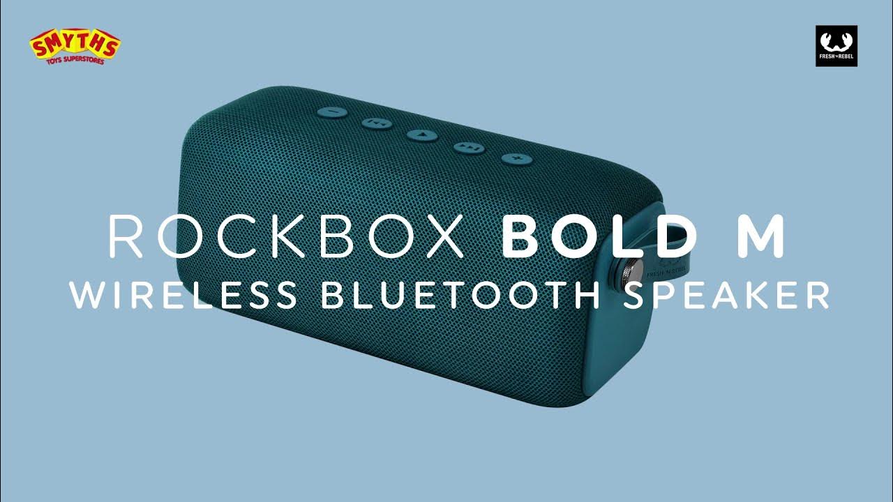 Fresh 'n Rebel Rockbox Bold M Wireless Speaker - Smyths Toys - YouTube