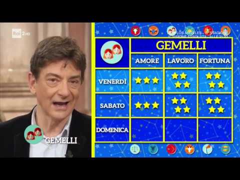 L'oroscopo di Paolo Fox - I Fatti Vostri 31/01/2020 - YouTube
