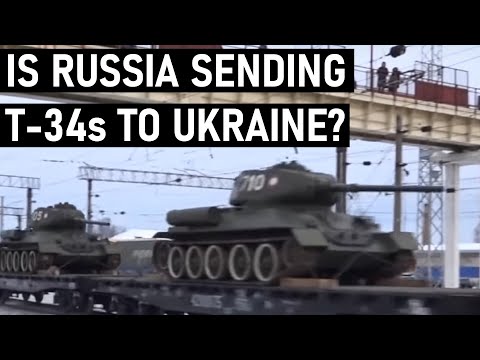 Is Russia sending T-34 tanks to Ukraine??