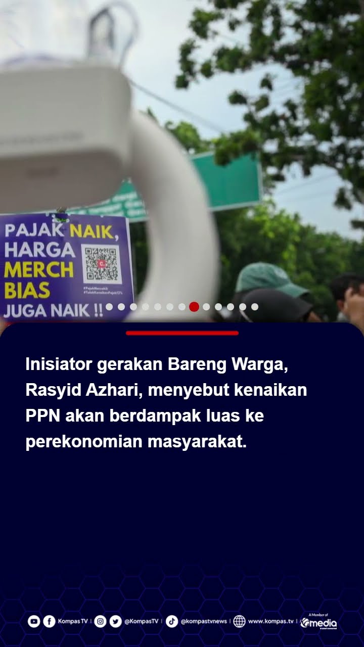 Petisi Tolak PPN 12 Persen Ditandatangani 127 Ribu Orang, Demonstran: Harus Dibatalkan #ppn #shorts