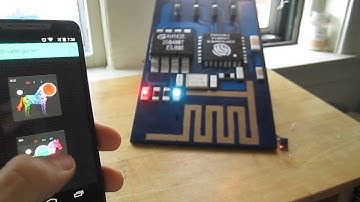 Giant ESP8266 + blynk