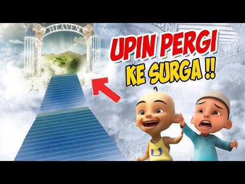 Upin ipin Pergi ke Surga naik Tangga ! ipin takut GTA Lucu