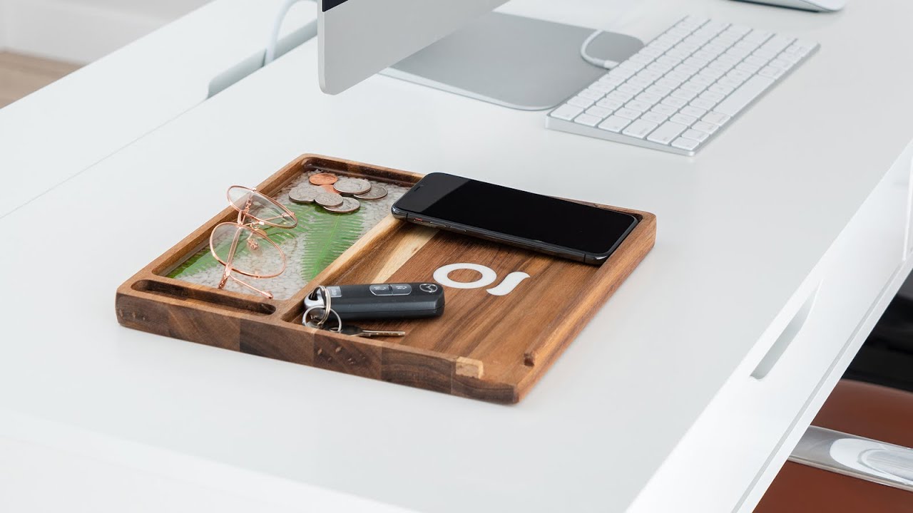 ONGROK Premium Natural Hard Wood Trays