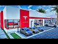 Artist Tesla New Dealership in GTA 5| Cybertruck| Let's Go to Work| GTA 5 Mods| 4K