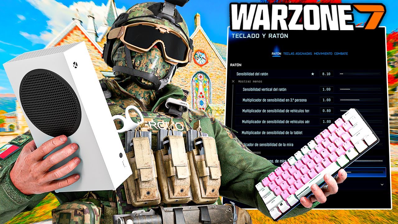 MEJOR CONFIGURACIÓN PARA WARZONE EN XBOX SERIES S / TECLADO Y RATÓN