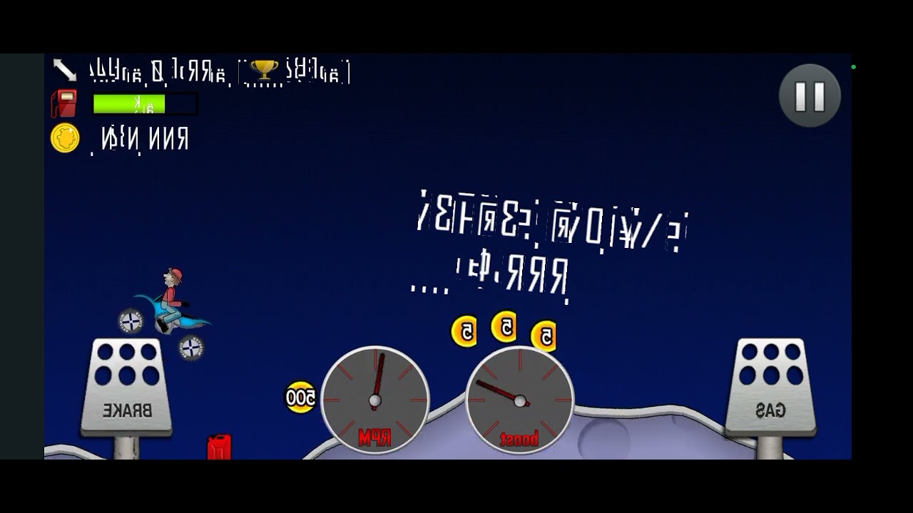 Pelaan hill climb racing weird corrupted osa 5