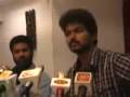 Villu flop interview actor vijay  angry 