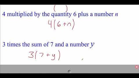 1.3 Write Expressions