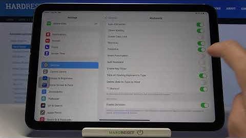 How to Enable Split Keyboard on iPad Mini 2021 - iOS Split Keyboard Feature