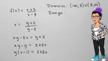 Finding Domain and Range Using Inverse Functions