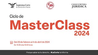 Sesión XIV. División de Poderes del Ciclo de Masterclass