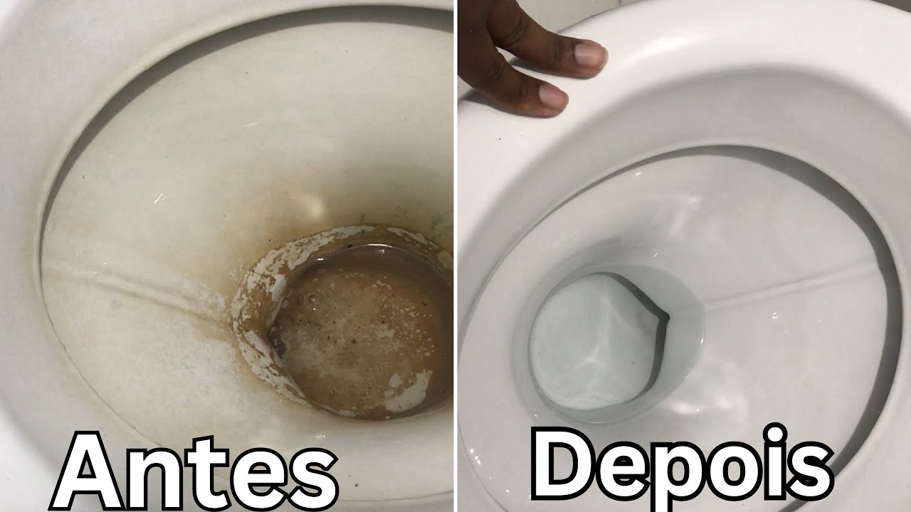 Como limpar Vaso Sanitário Encardido Com R$2,80 vaso limpo - YouTube
