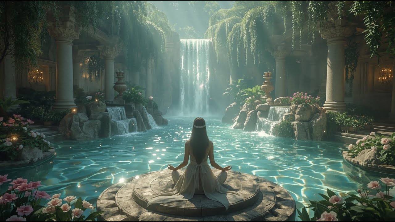 The Guardian of Sleep 432Hz Healing Music for Deep Sleep & Inner Peace | Calming Waterfall Sounds