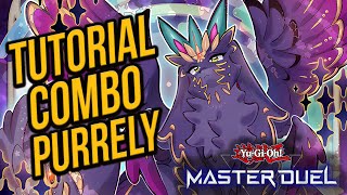TUTORIAL LANGSUNG JAGO COMBO DECK PURRELY - YU-GI-OH MASTER DUEL Indonesia